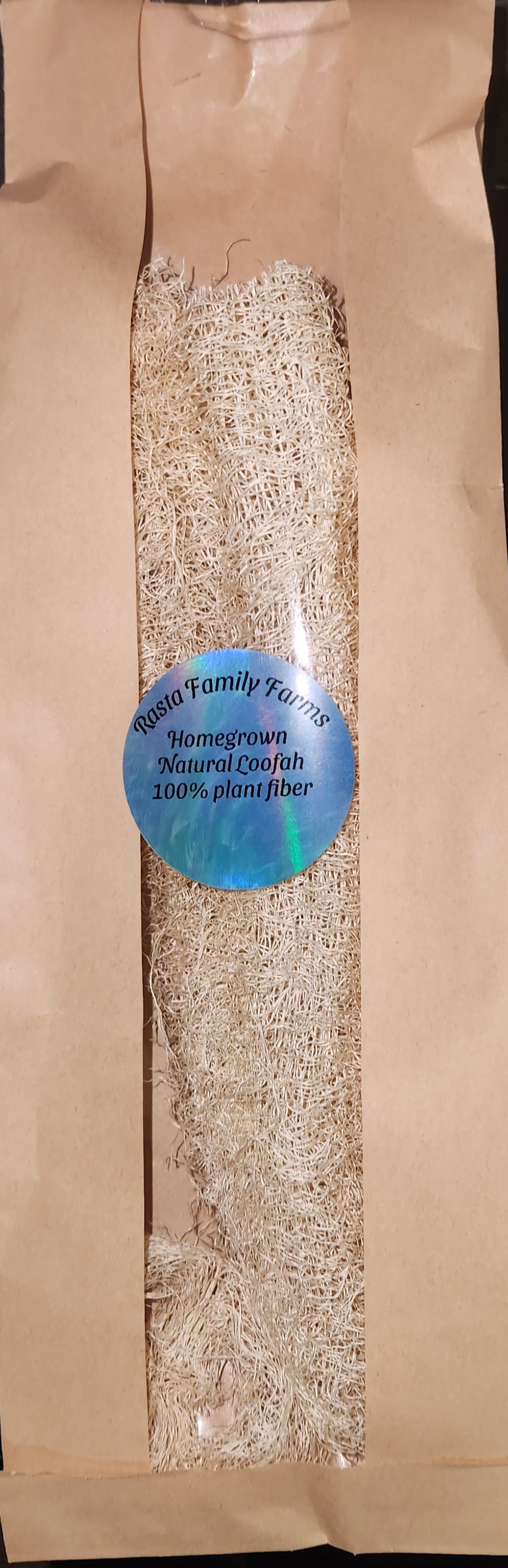 🌿 Natural Homegrown Loofah Sponge